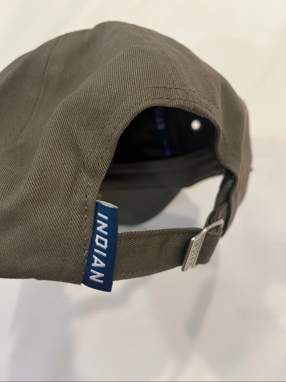Indian Motorcycle Olive Baseball Cap NWT